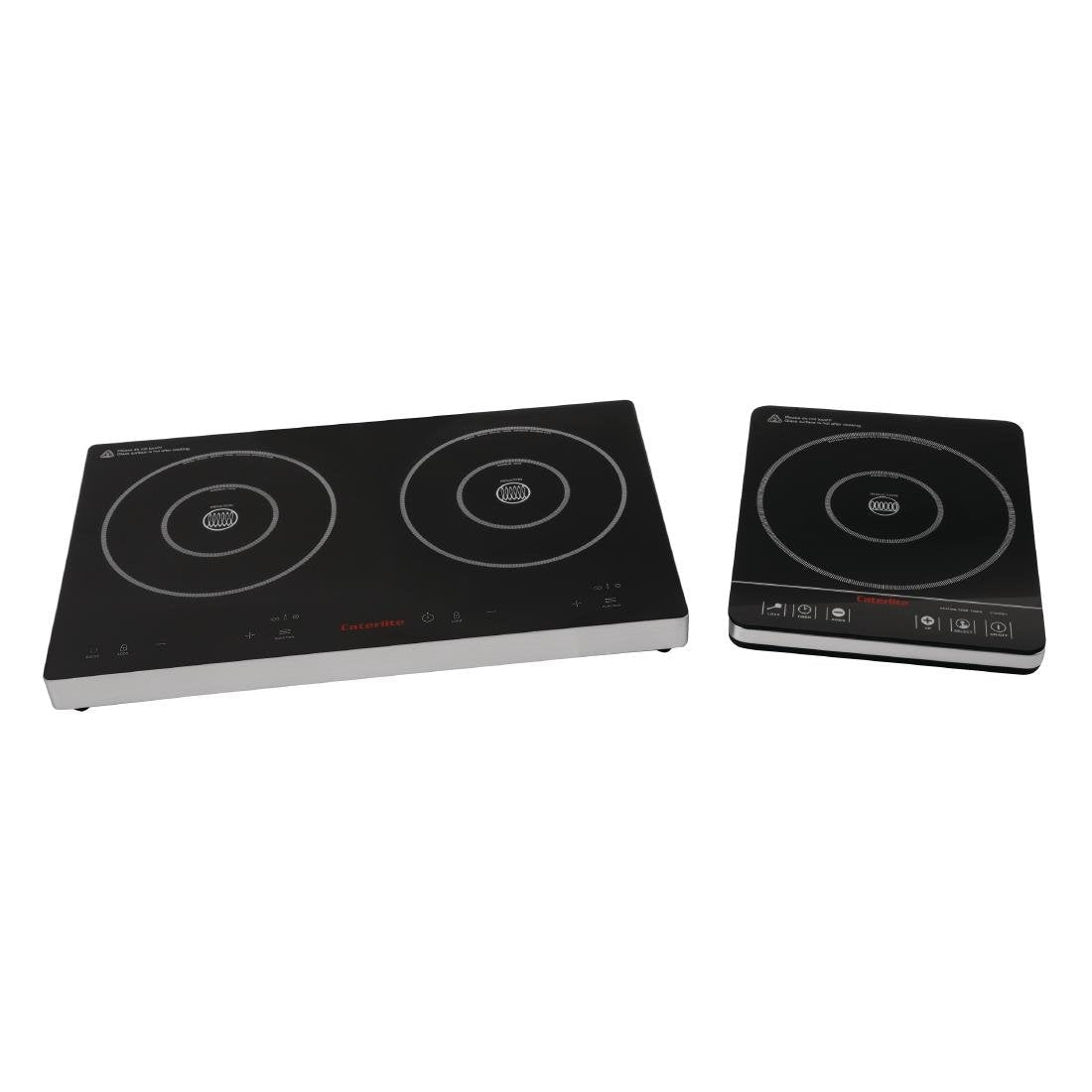 Caterlite 2000W Induction Cooktop - Portable Electric Stove with Fast Heating, Energy Efficient for Home & Kitchen Use - Perfect for Boiling, Frying & Cooking