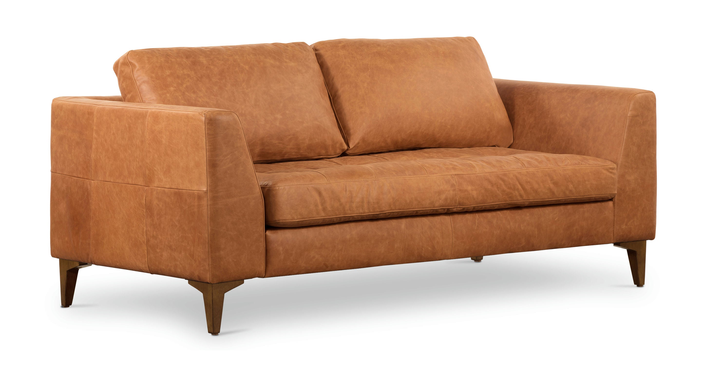 Modern 3-Seater Apartment Sofa - Calle 75 Collection | Comfortable Fabric Couch for Small Spaces | Perfect for Living Rooms, Studios & Lofts