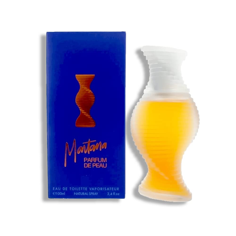 Montana Parfum De Peau Eau De Toilette Spray for Women - 3.4 oz Floral Fragrance Perfume | Daytime Wear, Office & Special Occasions