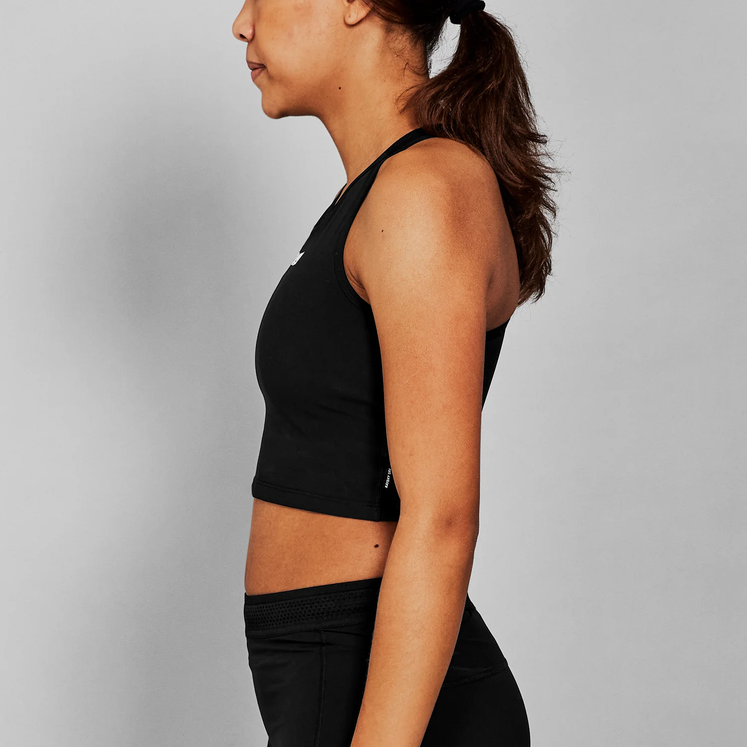 SAYSKY Women's Running Crop Top - Breathable Workout Tank for Yoga, Gym & Outdoor Sports