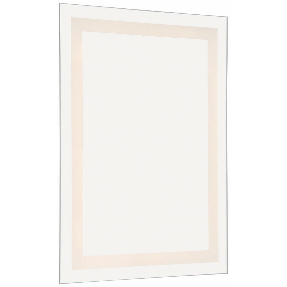 Access Lighting 71005LED-MIR Peninsula LED Bathroom Mirror 24x32 Inches - Modern Vanity Mirror with Energy-Efficient LED Lighting for Makeup, Shaving & Home Decor