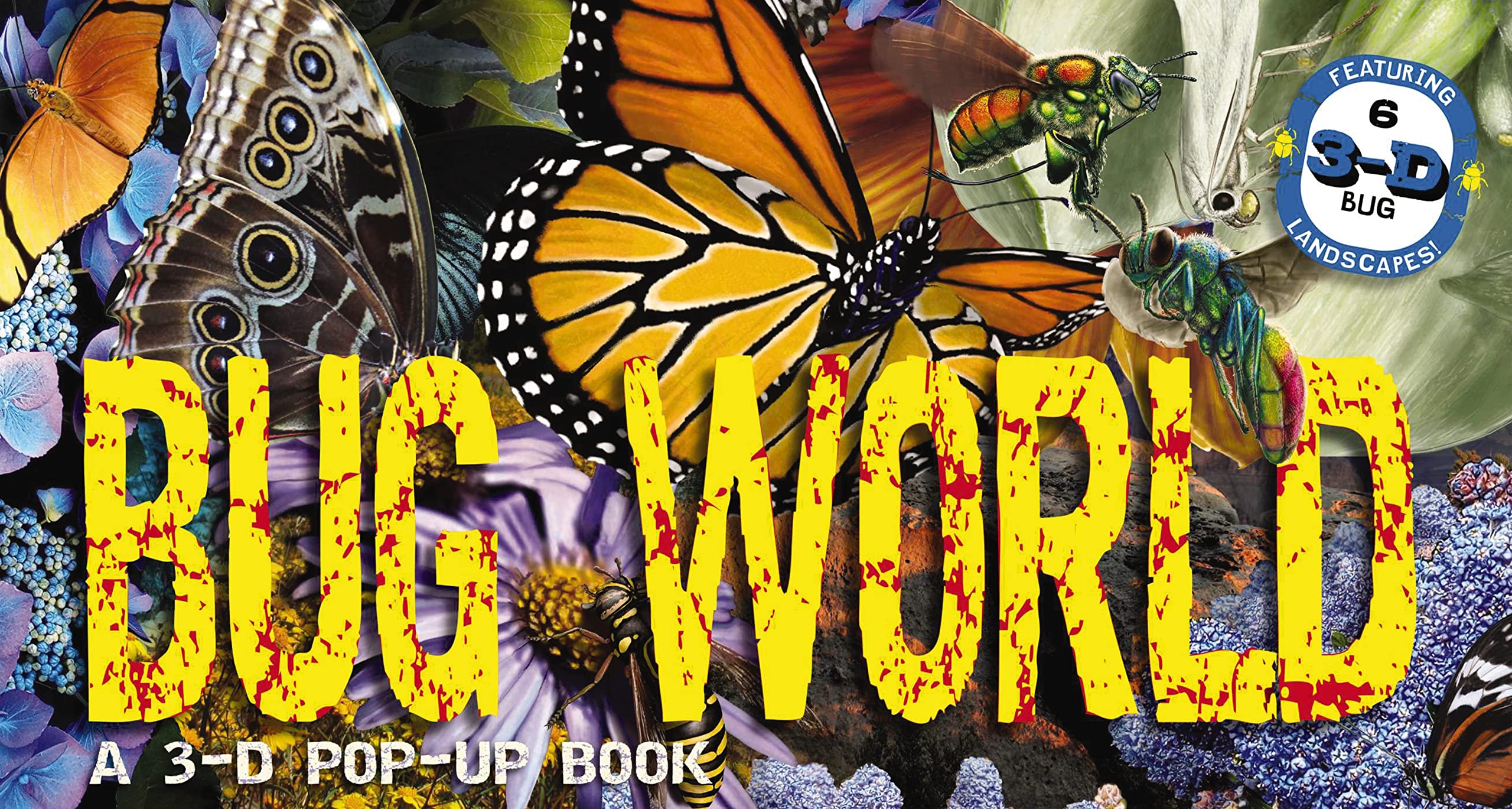 Bug World: A 3D Pop-Up Book for Kids - Interactive Insect Exploration & Learning - Perfect for Classroom, Birthday Gifts & STEM Education