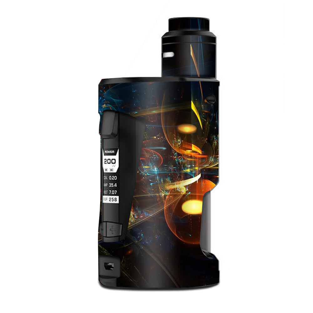 Abstract Art Bubbles G Box Squonk Mod by Geek Vape - Waterproof & Durable Vape Skin for Cloud Chasing | Perfect for Vaping Enthusiasts & Sub-Ohm Tank Users