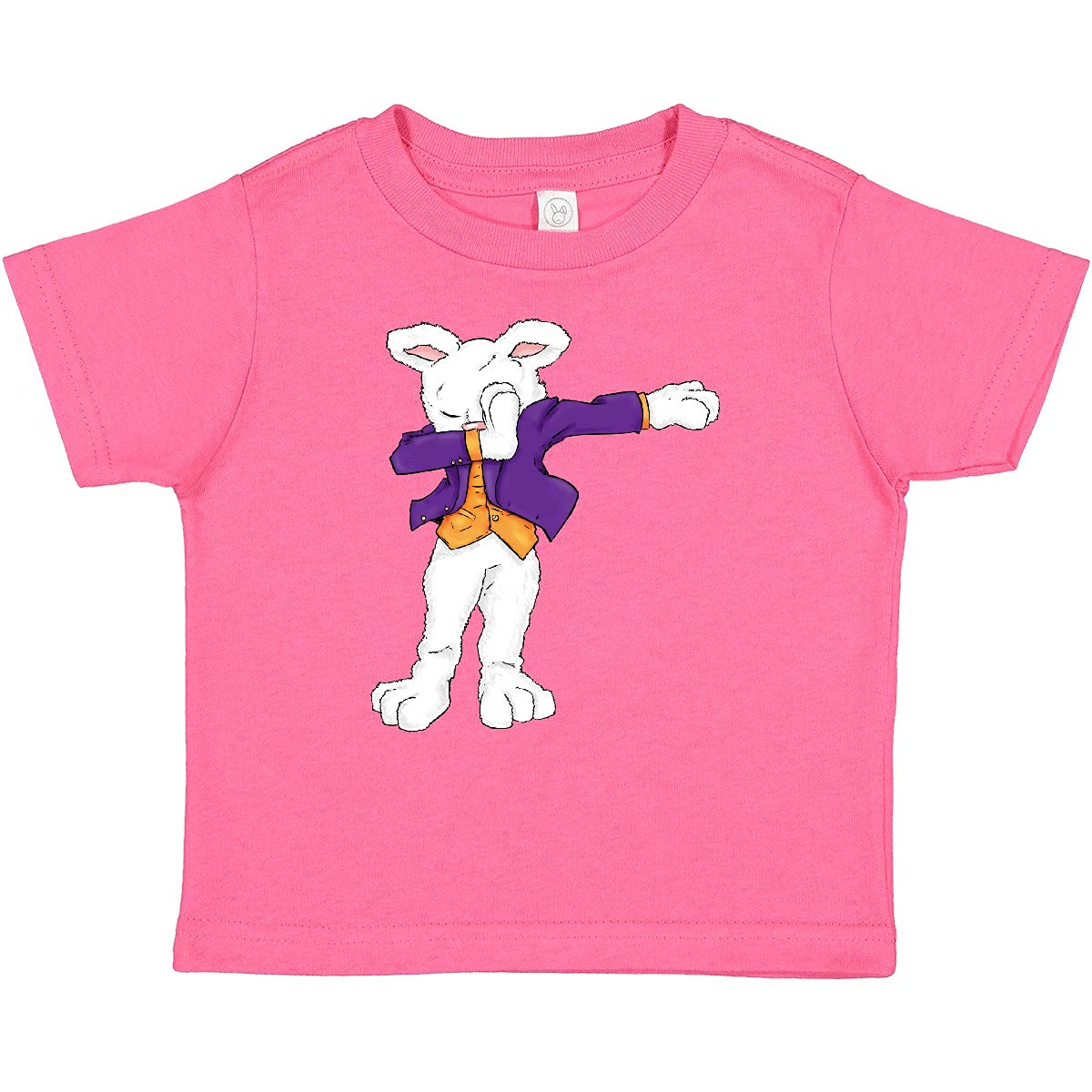 Easter Bunny Dab Baby T-Shirt - Cute Easter Outfit for Boys & Girls | Fun Holiday Party, Family Photo & Spring Celebration Apparel