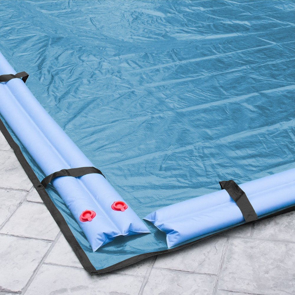 Pool Mate 542545R Econo-Mesh Winter Cover for In-Ground Swimming Pool 25x45 Feet - Heavy Duty Protection for Cold Weather, Snow & Debris - Perfect for Winterizing Backyard Pools