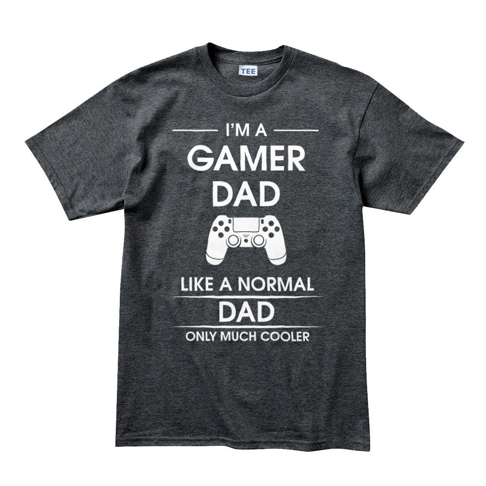 Gamer Dad T-Shirt - Cool Advanced Warfare Console Gaming Tee for Fathers - Perfect Gift for Gaming Dads & Video Game Enthusiasts - Great for Casual Wear, Gaming Events & Father's Day