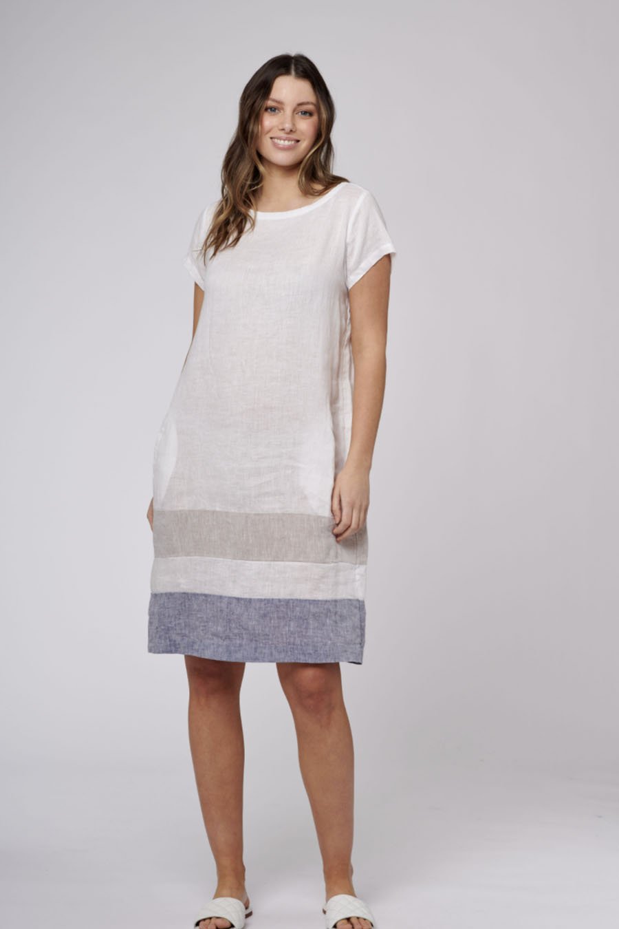 Connie Dress - Elegant White Summer Dress for Women | Perfect for Weddings, Parties & Casual Outings