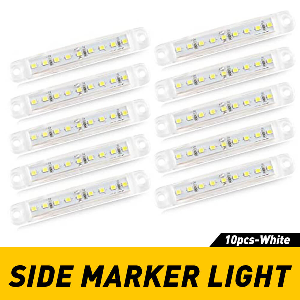 White Side Marker Light(10pcs)