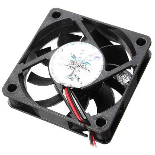 12V 4 Pin 60x60x15mm CPU Cooling Fan for Desktop Computer - Quiet PC Cooling Solution for Gaming, Office & Home Use