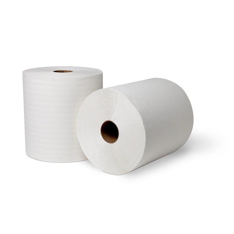 Premium White Hard Wound Roll Towels 8