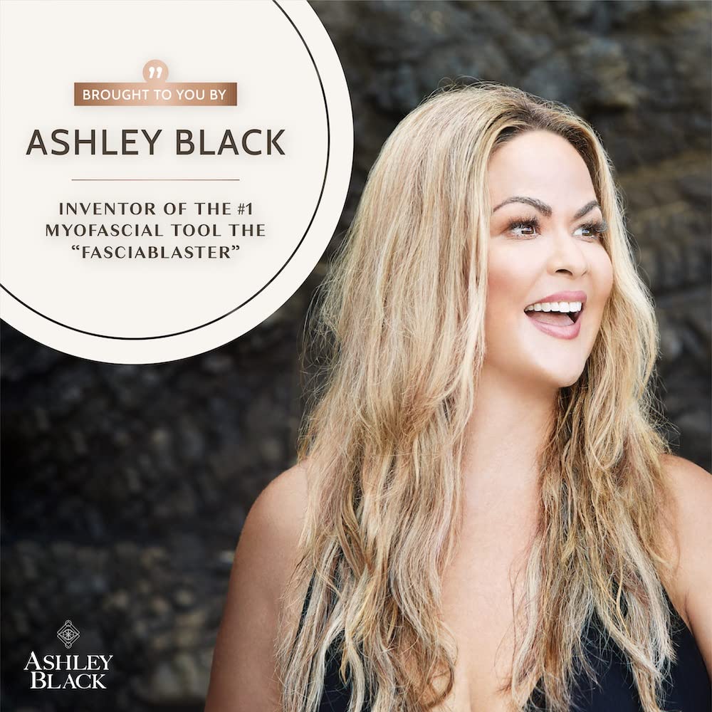 Ashley Black FasciaBlaster KryoMat - Reusable Ice & Heat Therapy Pack for Back, Shoulders, Leg Pain Relief - 31.75