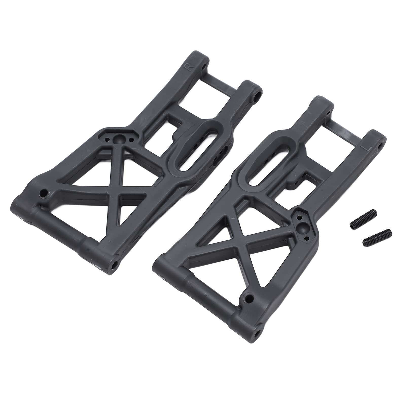 Alomejor 2PCS RC Car Swing Arm - Rear Lower Suspension Arm Replacement Part 8636 for ZD EX-07 1/7 Scale RC Desert Truck | Off-Road Racing & Crawling Accessories