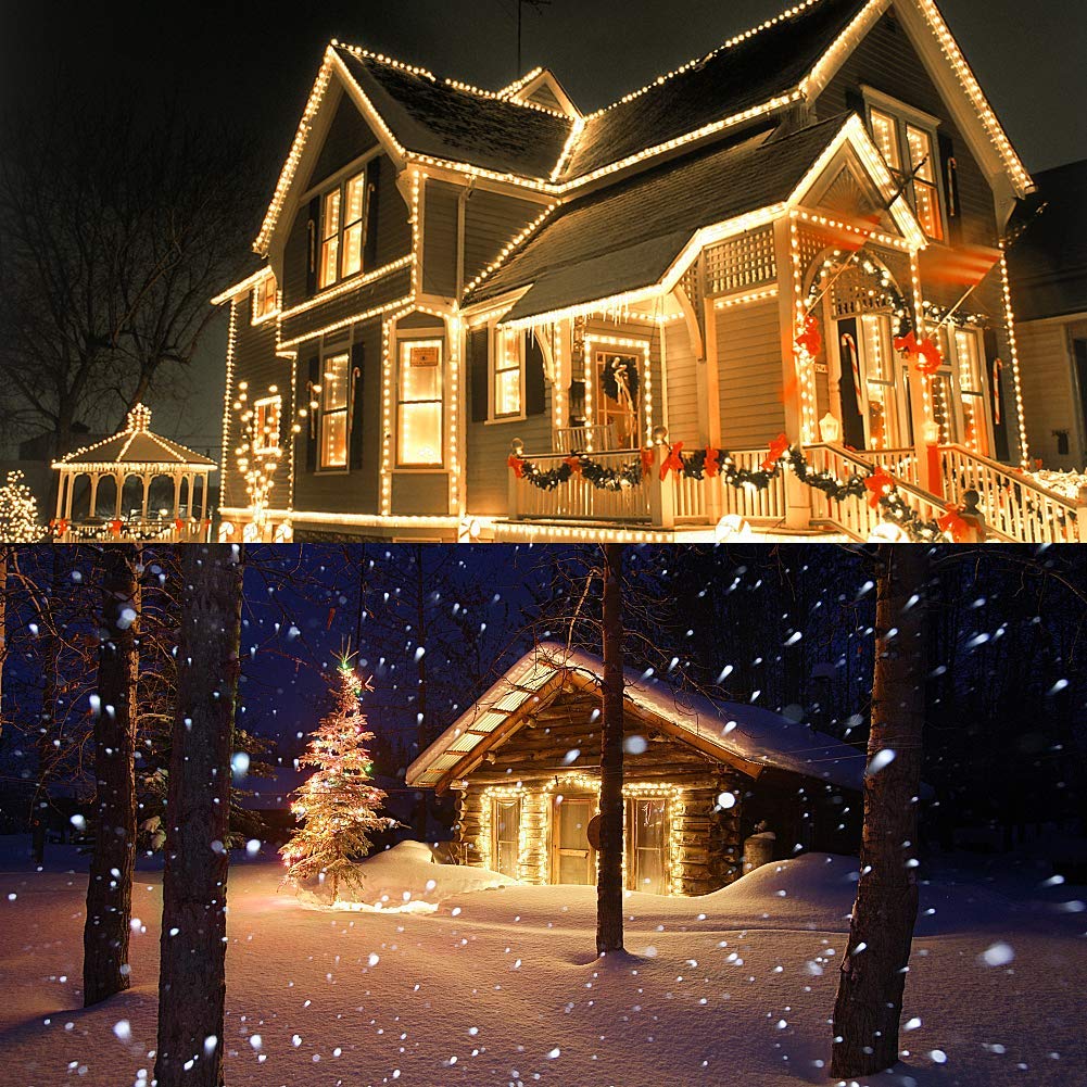Chalpr 2 Pack 50 LED 16.4Ft USB Fairy String Lights - Warm White Firefly USB Plug-in Starry Lights with Remote Control, Waterproof Copper Wire Decorative Lights for Bedroom, Wedding, Party & Home Decor