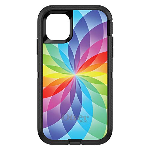Rainbow Star Geometric On Black Case