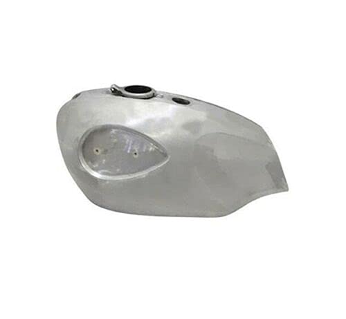 BSA B25 B44 Starfire Motorcycle Petrol Fuel Tank - High-Quality Raw Steel Construction for Classic Bike Restoration & Custom Builds - Perfect for Vintage Motorcycle Enthusiasts