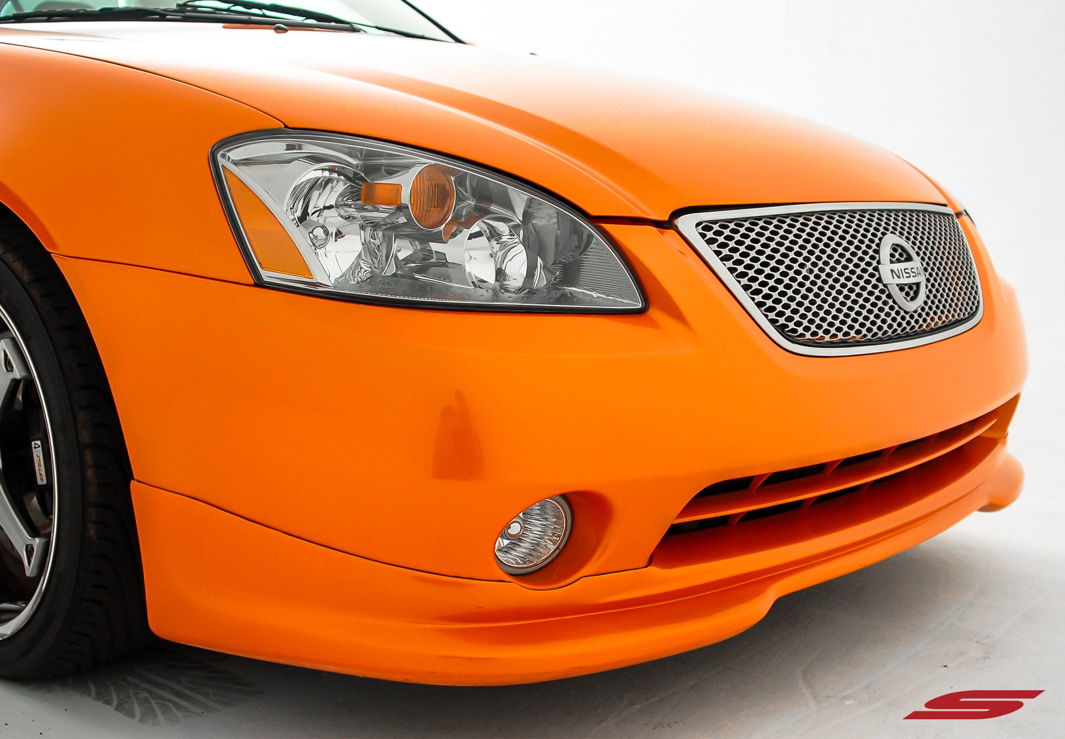 2002-2004 Nissan Altima Front Bumper Lip Spoiler - ABS Plastic Car Body Kit - Enhance Aerodynamics & Sporty Look - Perfect for Street Racing & Car Shows