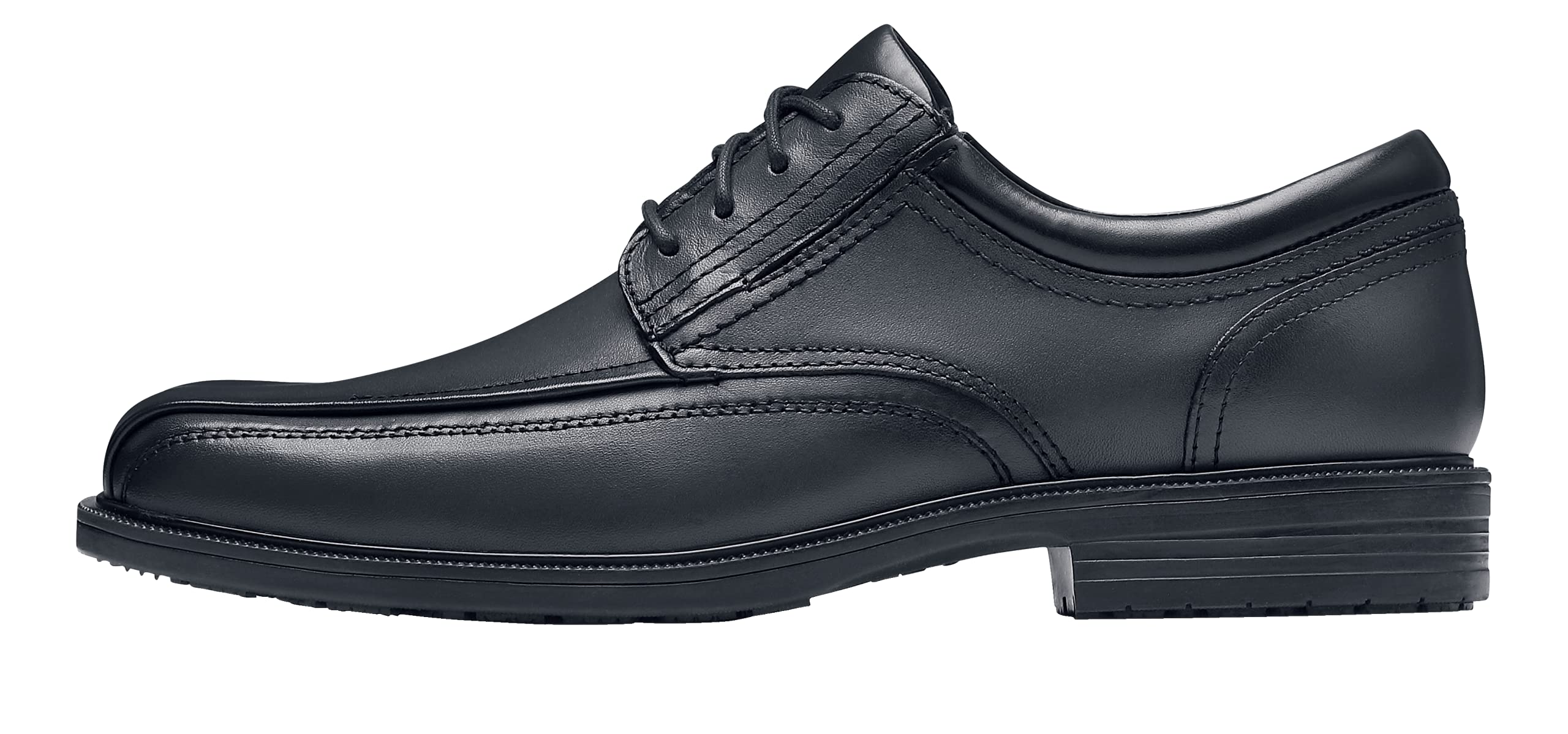 Slip-Resistant Men's Dress Shoes - Non-Slip Safety Oxfords for Work | Professional Black & Brown Formal Shoes for Restaurant, Hotel & Office Workers