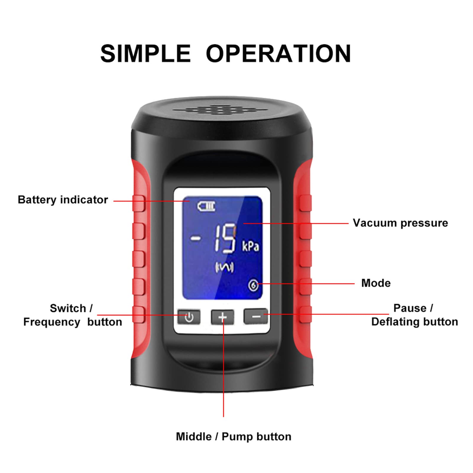 Electric Penis Pump for Men - Penis Enlarger & Erection Device with Vibrator & Vagina Sleeve - Male Vacuum Pump for Enhanced Pleasure & Performance - Perfect for Solo Play, Couples Use & Sexual Wellness