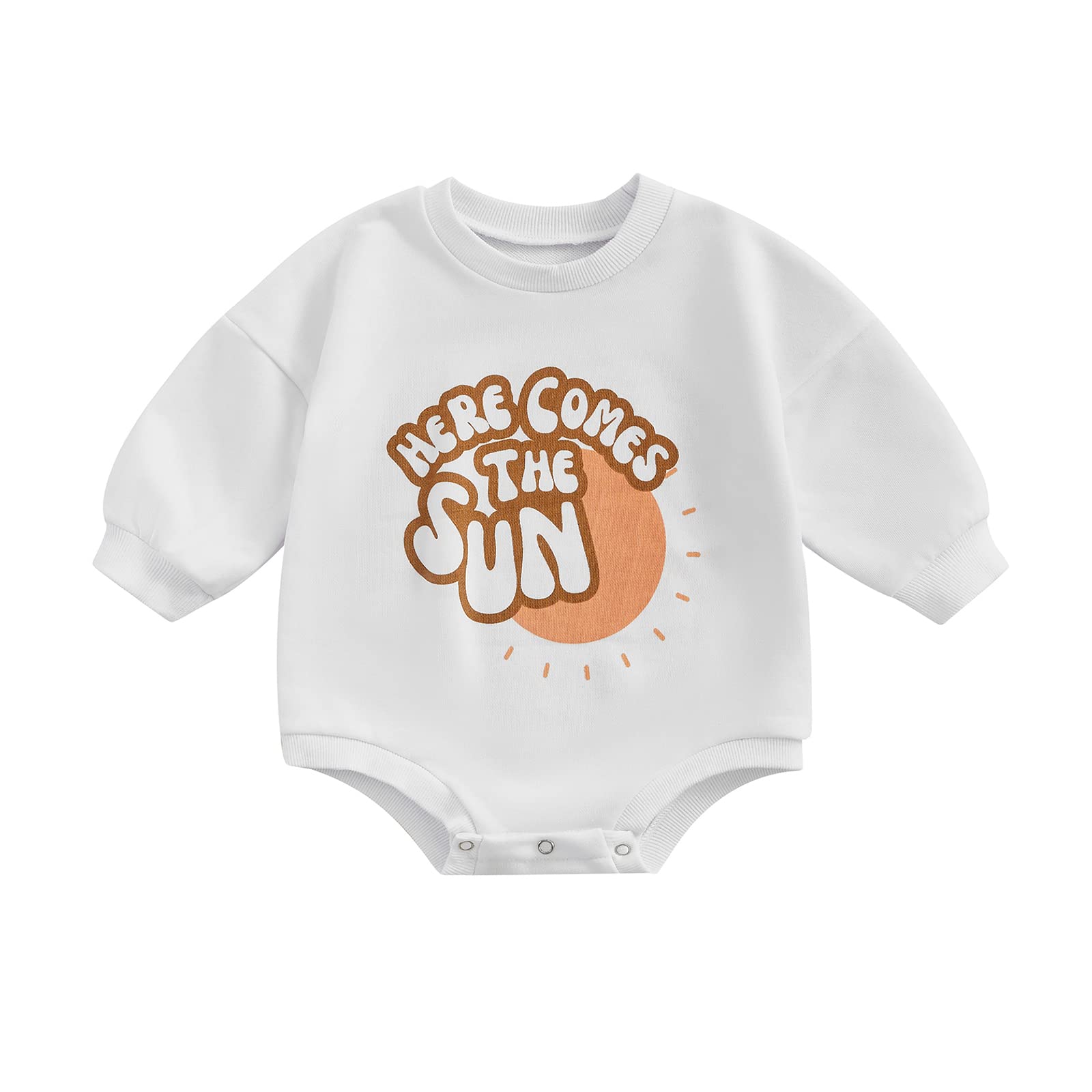 My First Christmas Outfit for Baby Boys & Girls - Festive Romper Jumpsuit with Sweatshirt Pullover | Holiday Playsuit for Fall & Winter | Perfect for Family Photos, Christmas Parties & Seasonal Celebrations