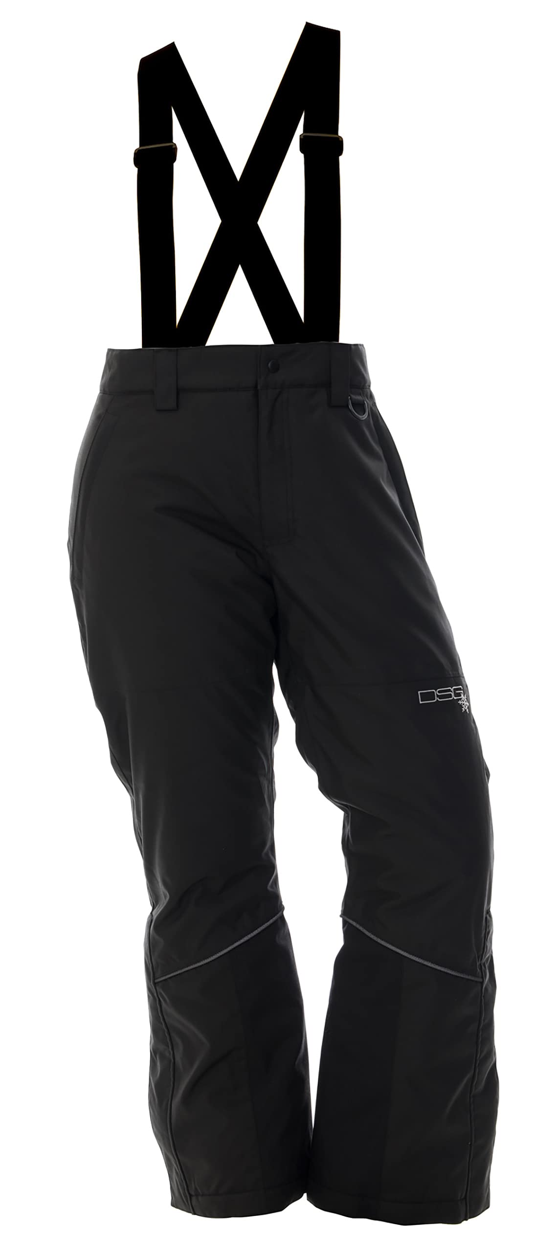 DSG Outerwear Women's Waterproof Snowmobile Bib Pants - Insulated Winter Overalls for Trail Riding, Skiing & Outdoor Work - Drop Seat Design for Convenience