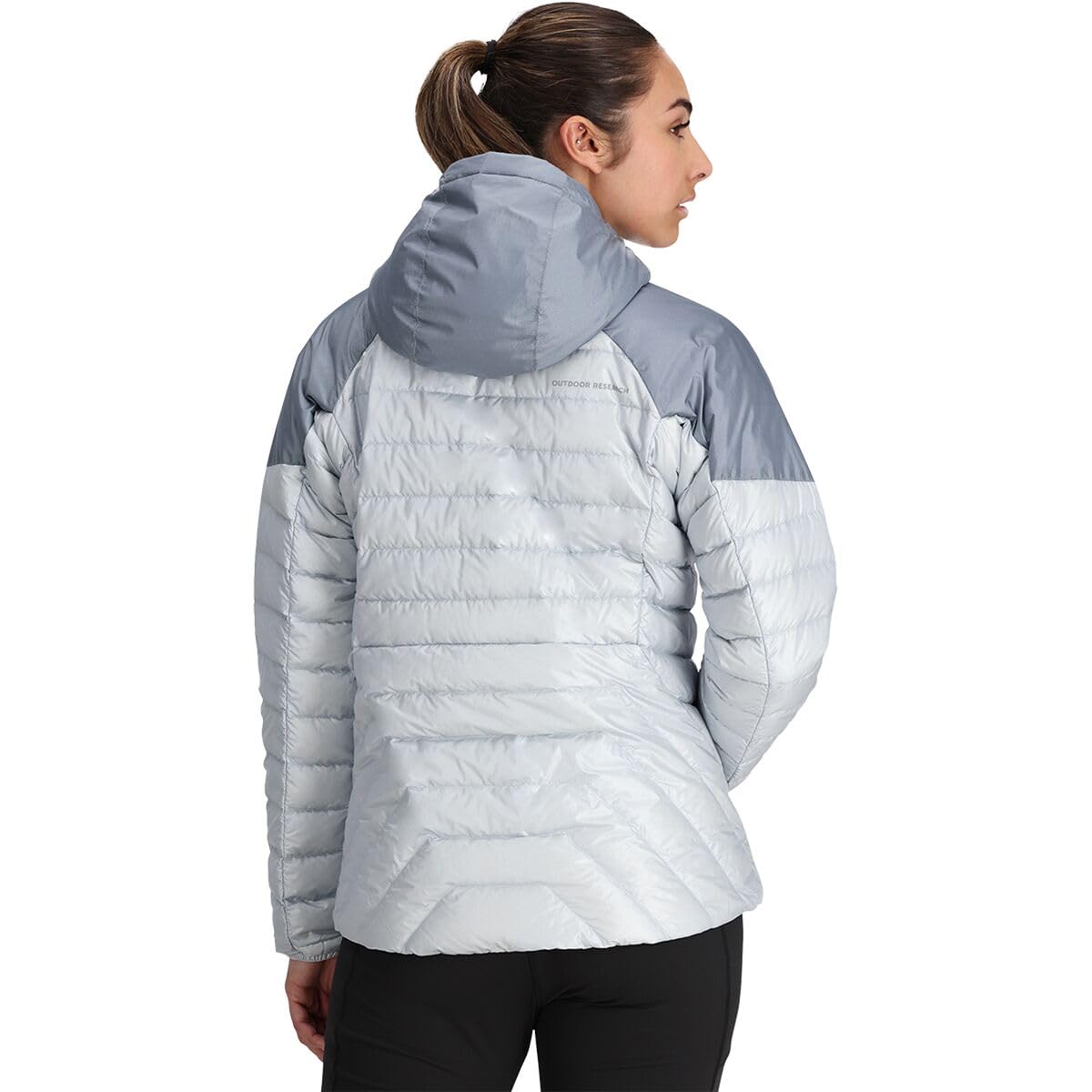 Outdoor Research Women's Helium Down Hoodie - Lightweight Waterproof Winter Jacket for Hiking, Camping & Outdoor Adventures - Warm Insulated Puffer Coat for Cold Weather Activities