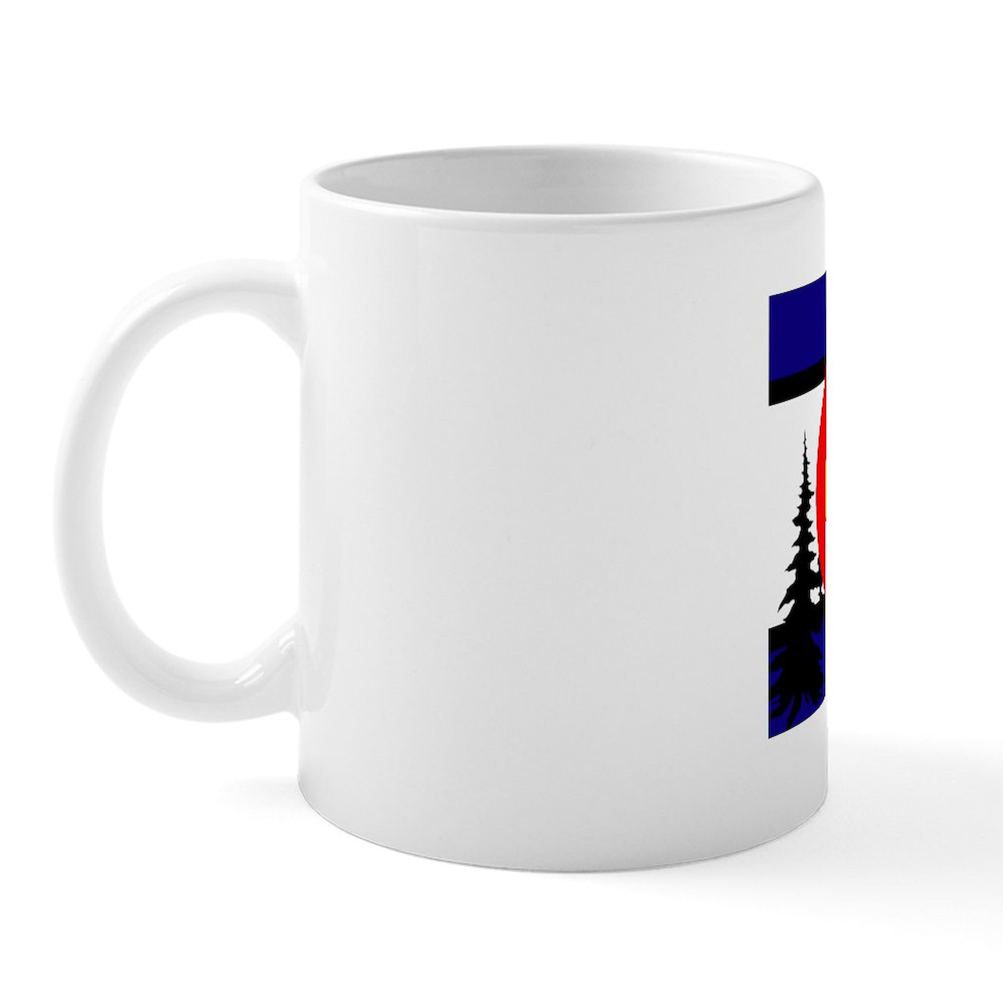 Colorado Themed 11 oz (325 ml) Ceramic Coffee Mug - Perfect for Home, Office & Gifts - Durable & Dishwasher Safe Travel Mug for Tea & Hot Beverages