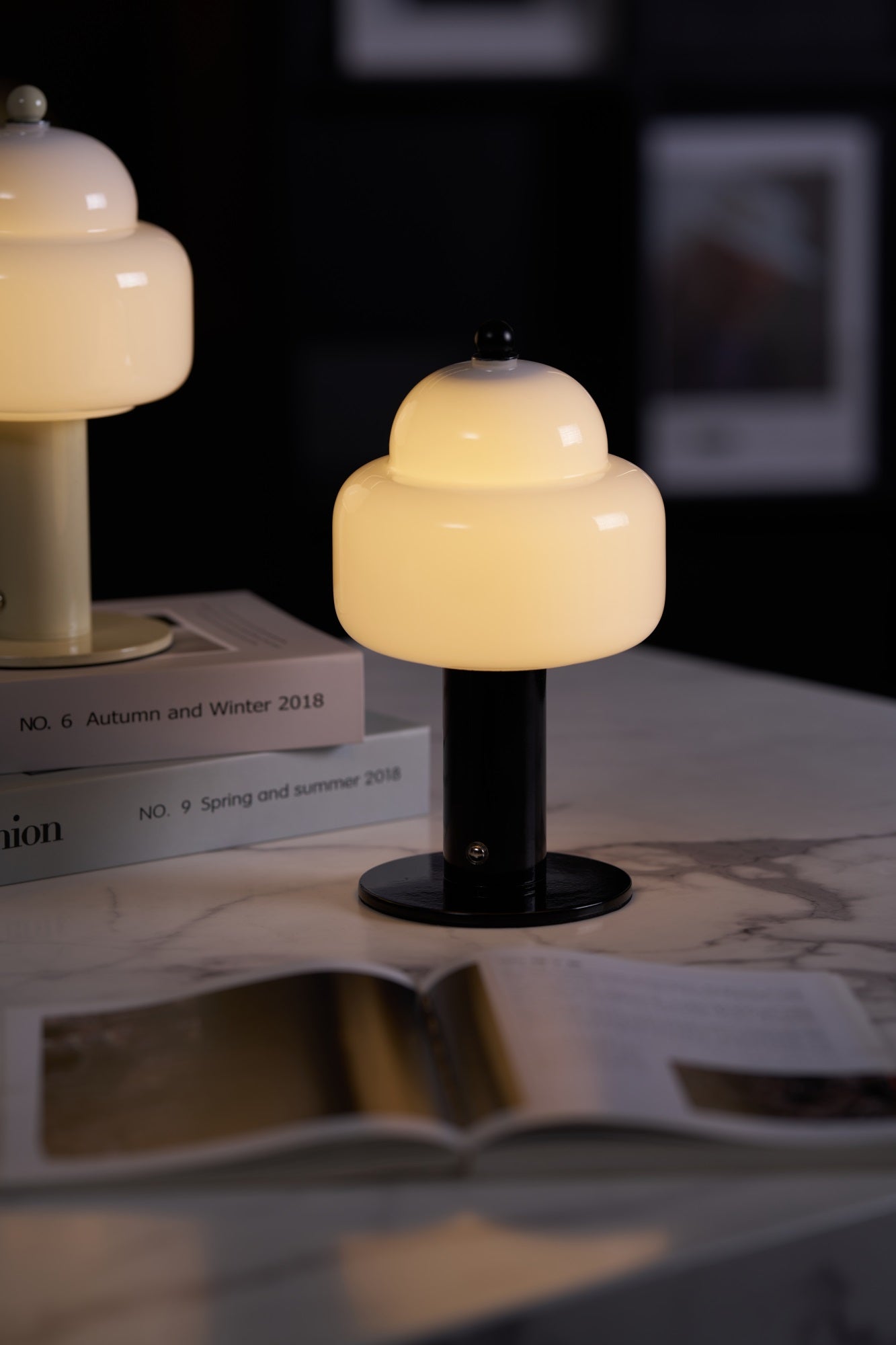Modern Cloud Dome Table Lamp - Soft Glow LED Night Light for Bedroom, Nursery & Living Room - Perfect for Reading, Relaxing & Creating a Cozy Ambiance