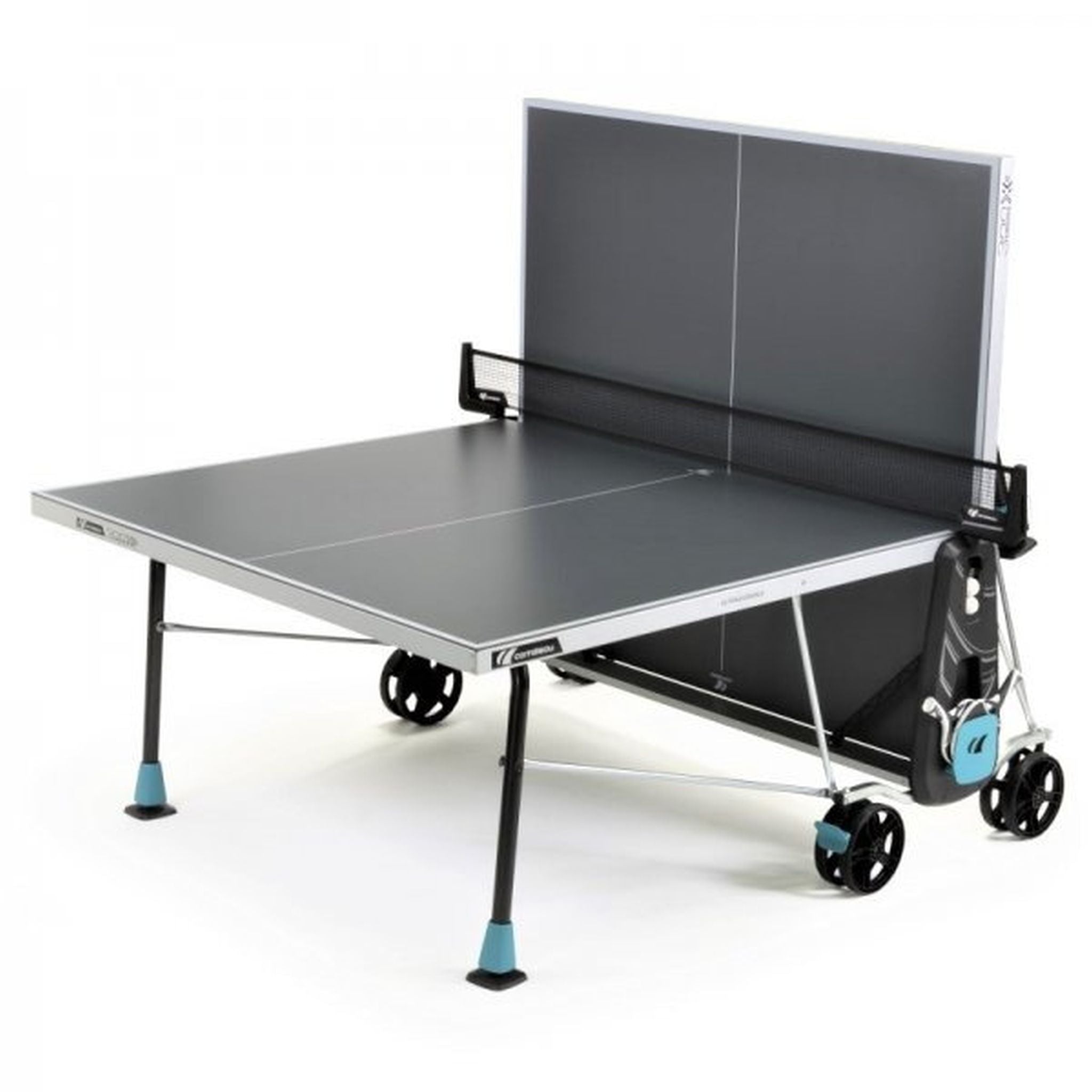 Cornilleau 300X Outdoor Table Tennis Table - Professional Grade Weatherproof Ping Pong Table for Backyard, Patio & Garden Games - Perfect for Family Fun & Competitive Play