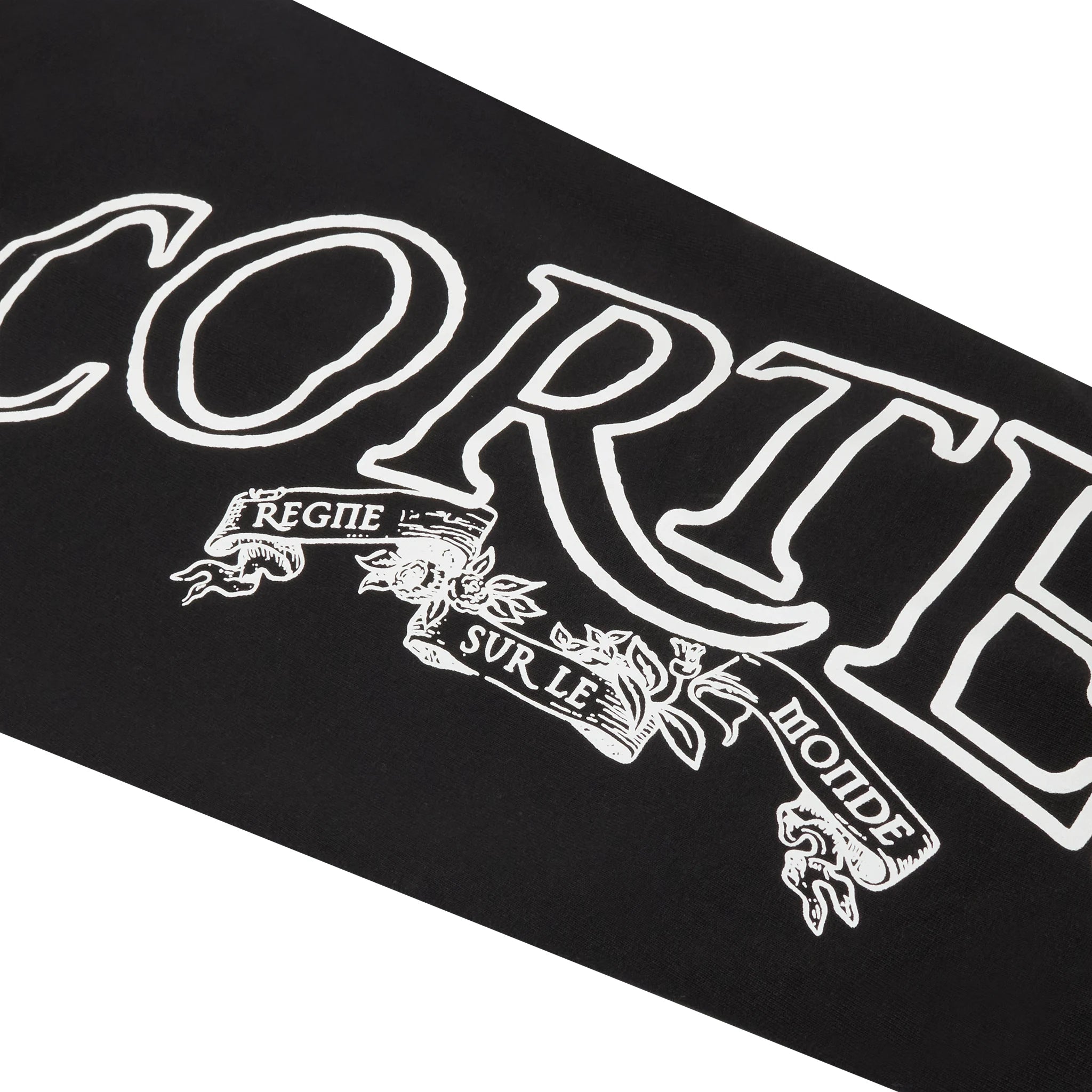 Corteiz RTW Superior Royale Open Hem Black Pants - Stylish Casual Trousers for Men | Perfect for Streetwear, Night Out & Everyday Fashion