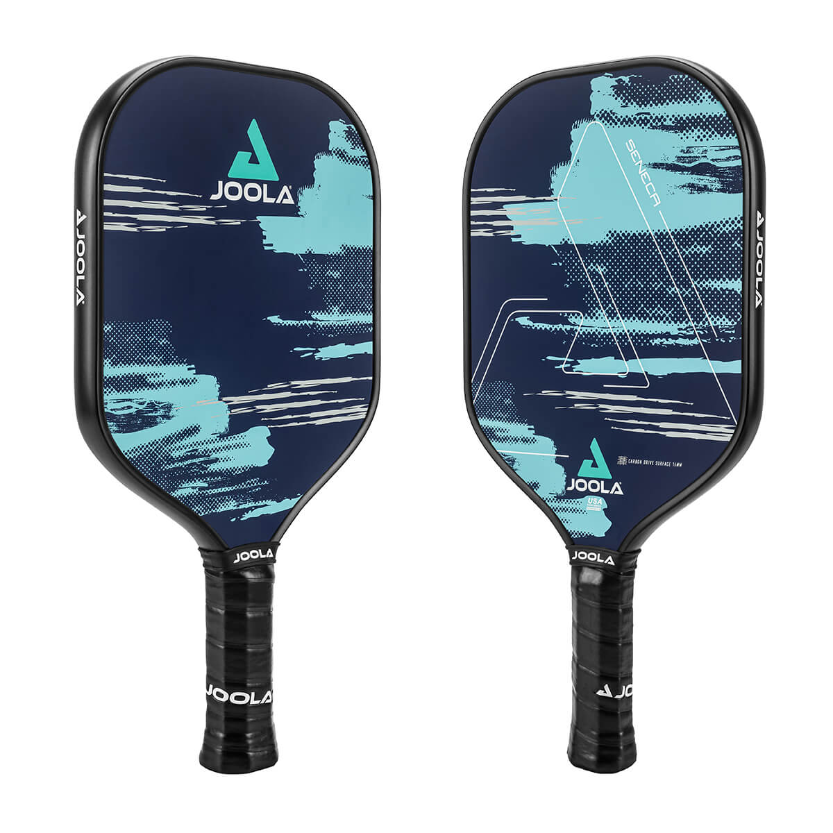 JOOLA Seneca CDS 16 Pickleball Paddle - Premium Carbon Fiber Surface for Enhanced Spin & Control - Perfect for Competitive Play & Recreational Games