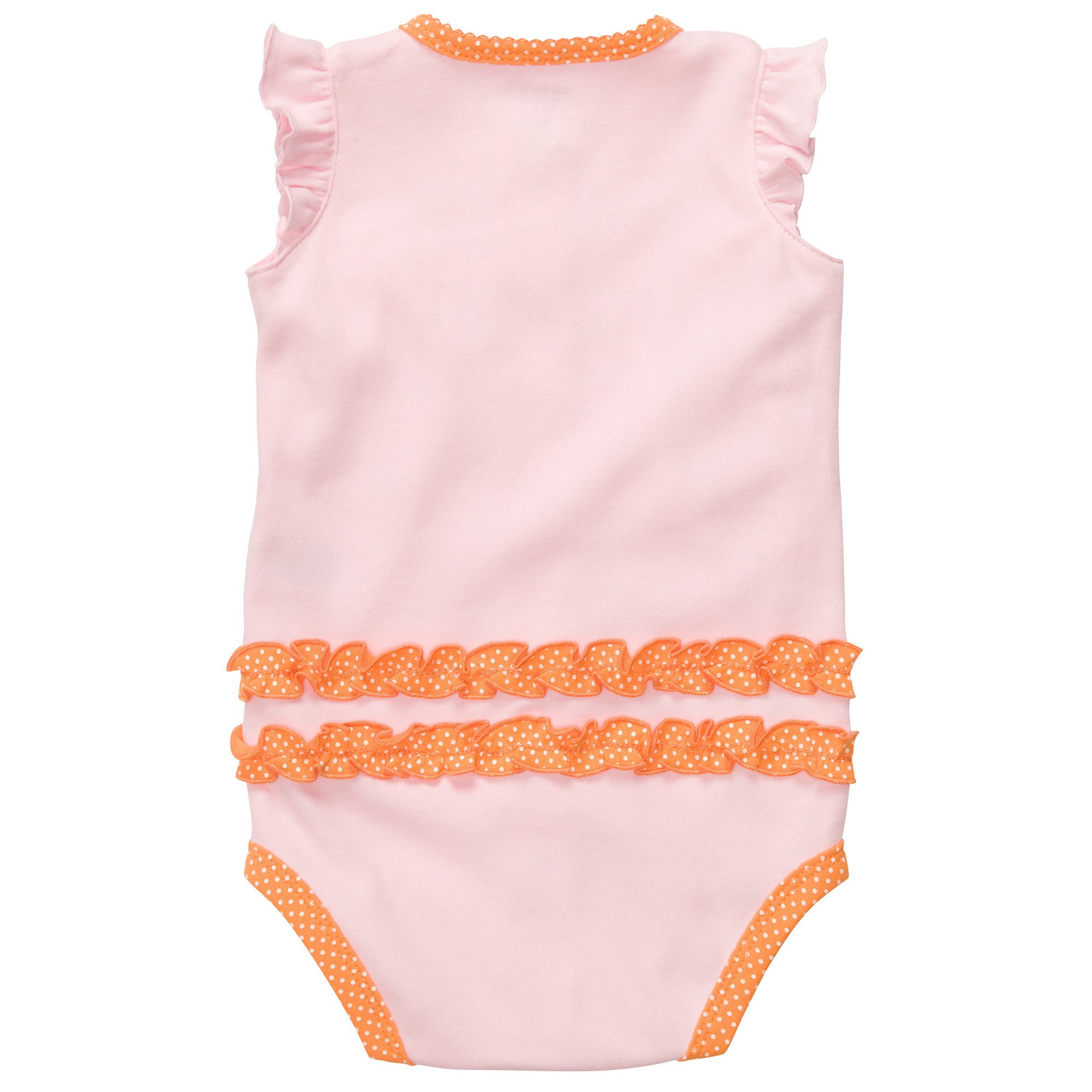 Carter's Embroidered Crab Baby Bodysuit - Soft Cotton Creeper for Newborn to 24 Months | Adorable Crab Design for Boys & Girls | Perfect for Playtime, Photos & Everyday Wear
