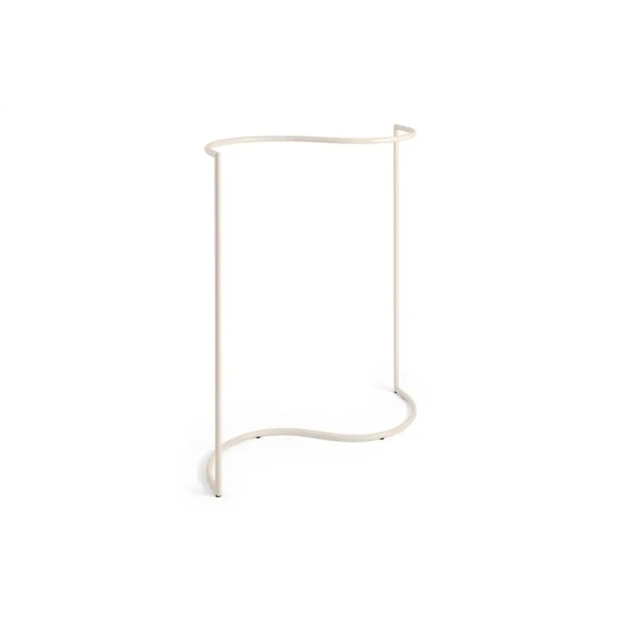 HAY S-Shaped Coat Rack in Eggshell - Modern Wall Mounted Entryway Organizer for Hats, Scarves & Bags | Perfect for Hallway, Bedroom or Office Decor
