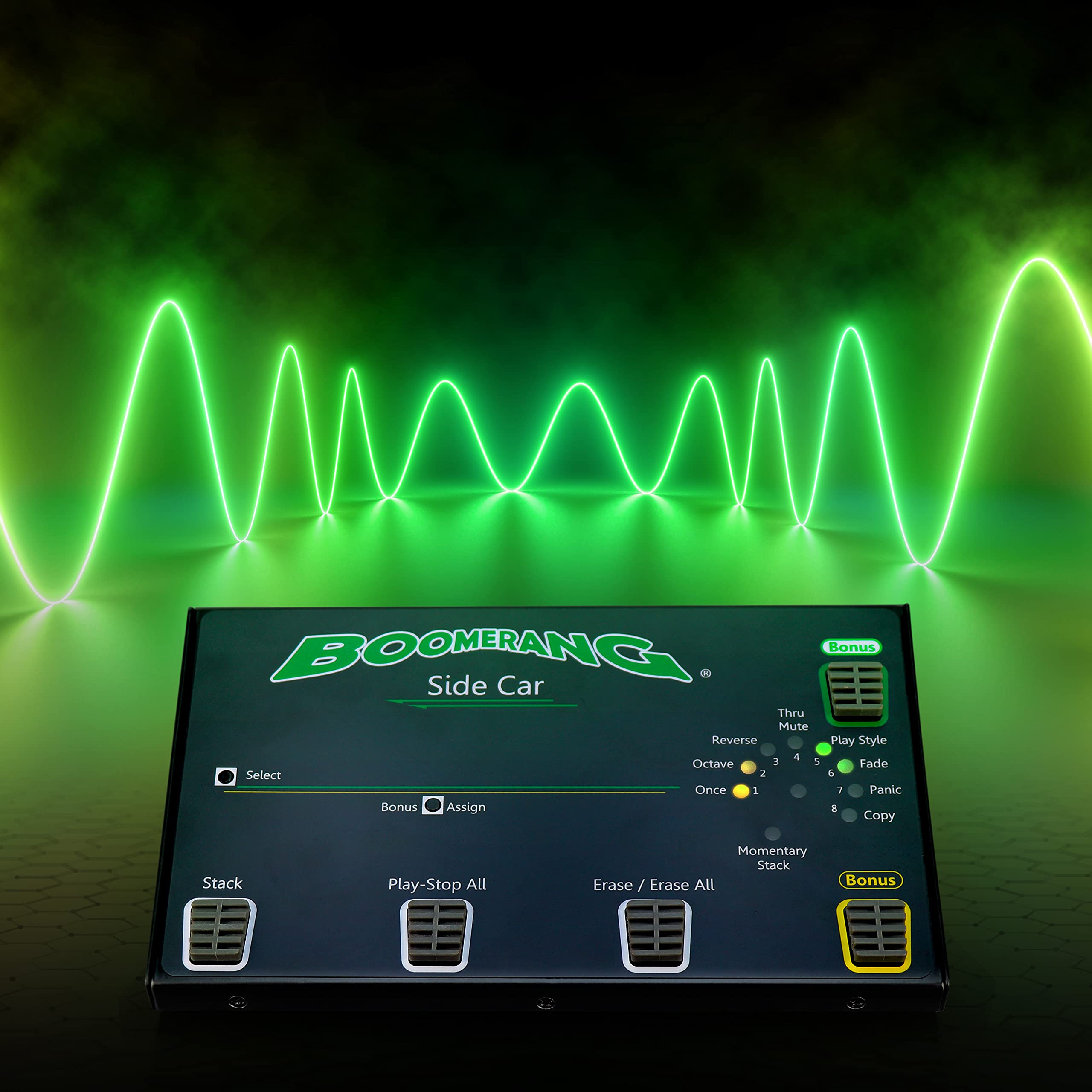 Open Box Side Car MIDI Controller for BOOMERANG III Phrase Sampler | Guitar Looper Pedal Compatible | Perfect for Live Performances & Music Production