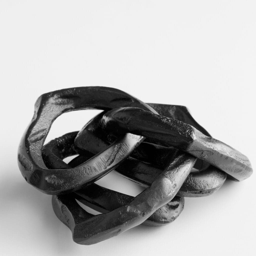 Cyan Design 11345 Valerian Sculpture - Elegant Black Home Decor for Living Room, Bedroom & Office