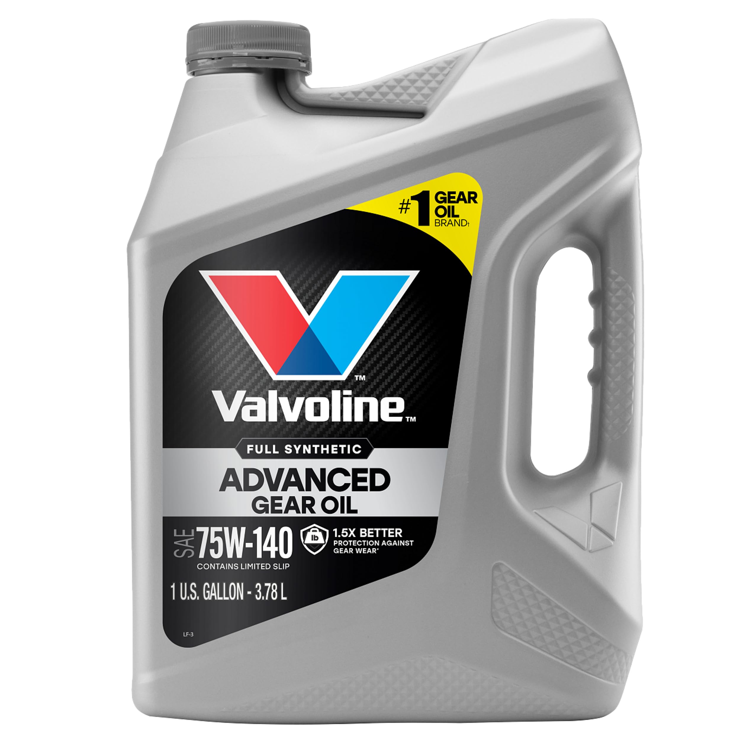 Valvoline SynPower SAE 75W-140 Full Synthetic Gear Oil - 1 Gallon (Case of 3) - High Performance Lubricant for Trucks, SUVs & Heavy-Duty Vehicles - Ideal for Off-Roading, Towing & Extreme Conditions
