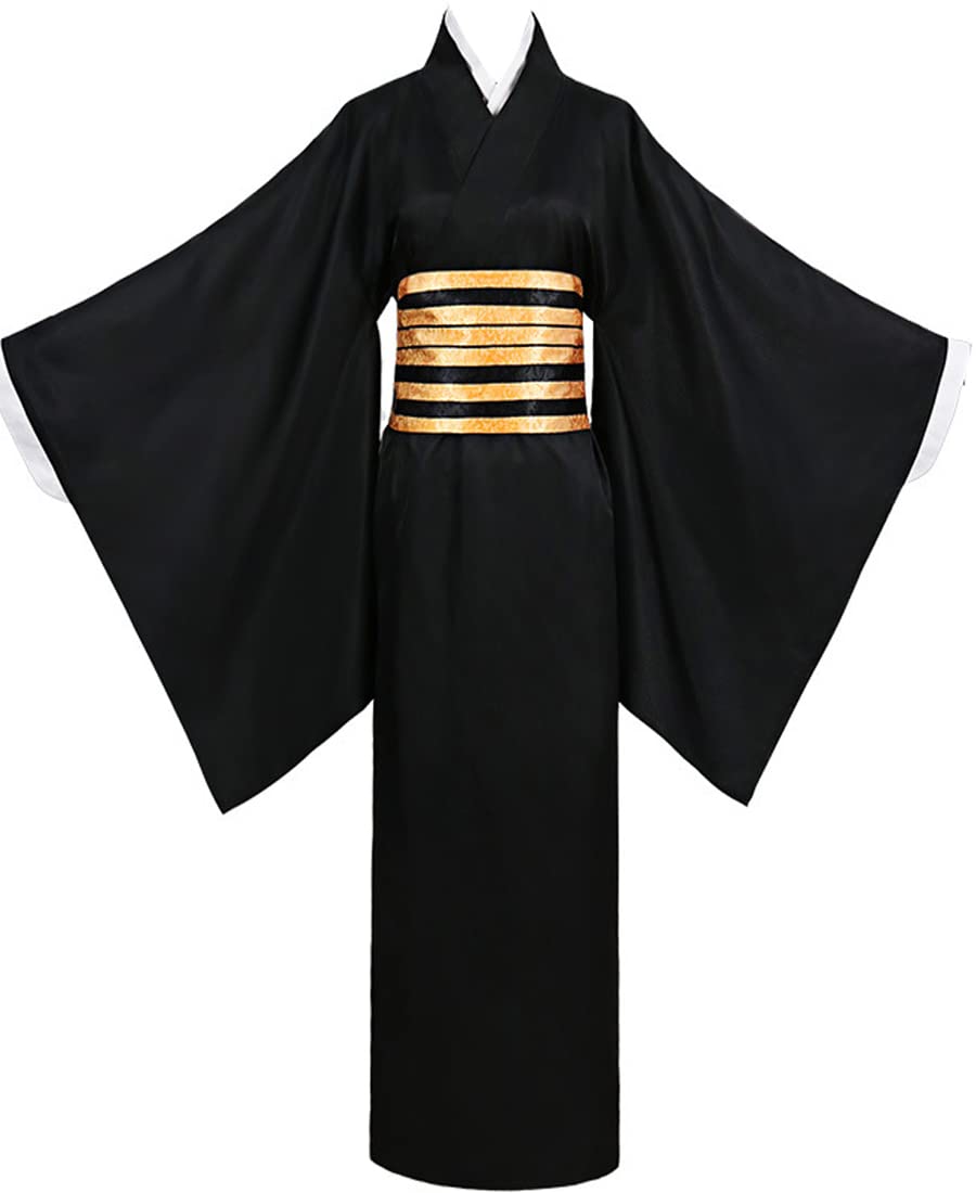 Demon Slayer Kimetsu No Yaiba Nakime Cosplay Costume - Anime Kimono Uniform for Halloween, Cosplay Events & Anime Conventions