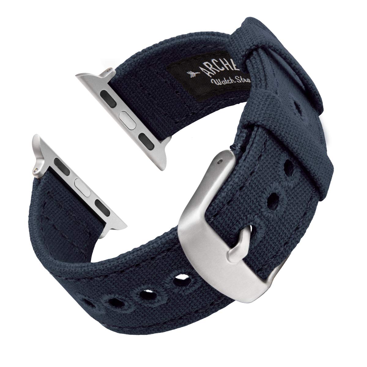 Premium Canvas Watch Straps for Apple Watch - Durable & Comfortable Replacement Bands - Perfect for Workouts, Outdoor Adventures & Everyday Wear