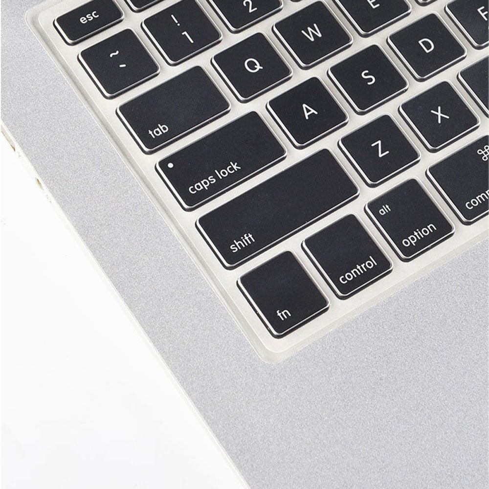 Ultra Thin Keyboard Cover Protector for MacBook Pro 13/15 inch & MacBook Air 13 inch - Clear Soft Apple Keyboard Skin | Perfect for Work, Travel & Home Office Use