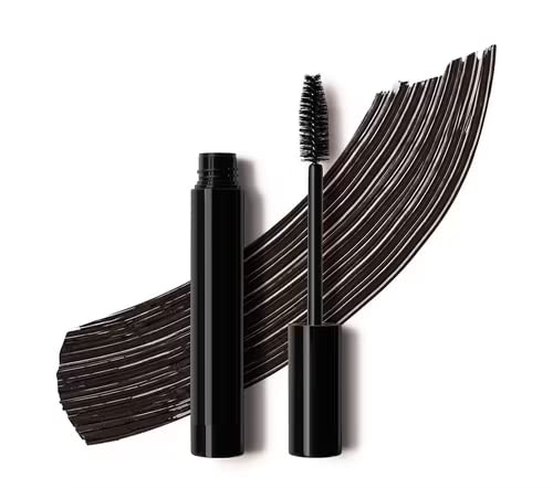 Wiffy Professional 4D Silk Fiber Mascara - Black Waterproof Eyelash Growth Liquid for Thicker Lashes | Perfect for Daily Wear, Special Occasions & Makeup Artists