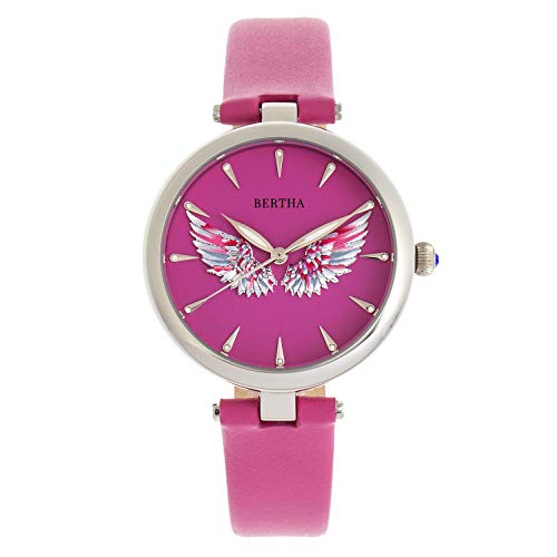 Bertha Micah Women's Quartz Watch BTHBR9400 - Elegant Stainless Steel Band, Water Resistant, Fashion Accessory for Work, Party & Everyday Wear