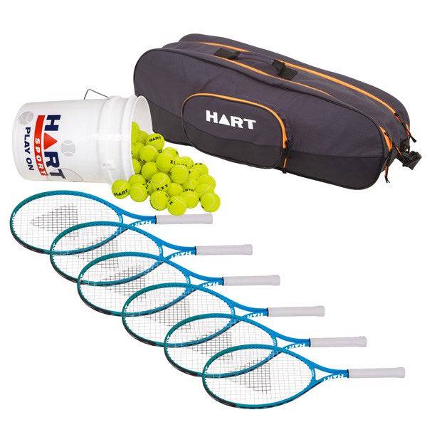 HART Tour Tennis Kit - Premium Tennis Racket Set with Bag & Accessories for Men & Women - Perfect for Club Matches, Training & Outdoor Play