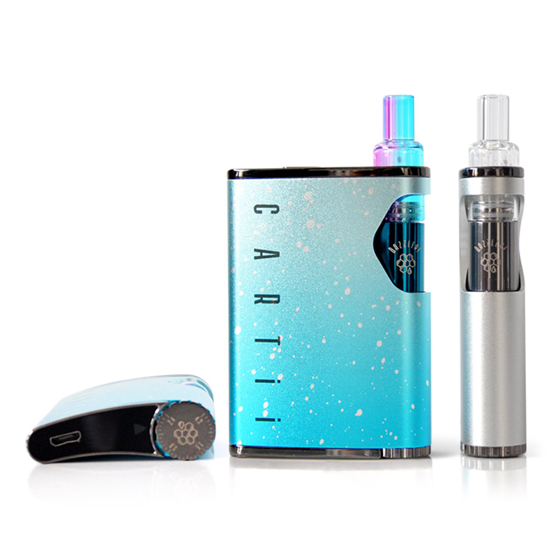 Dazzleaf CARTii 2-in-1 Twist VV 510 Thread Battery - 600mAh USB Rechargeable Vape Pen for Oils & Concentrates | Perfect for Discreet & Portable Vaping On-The-Go