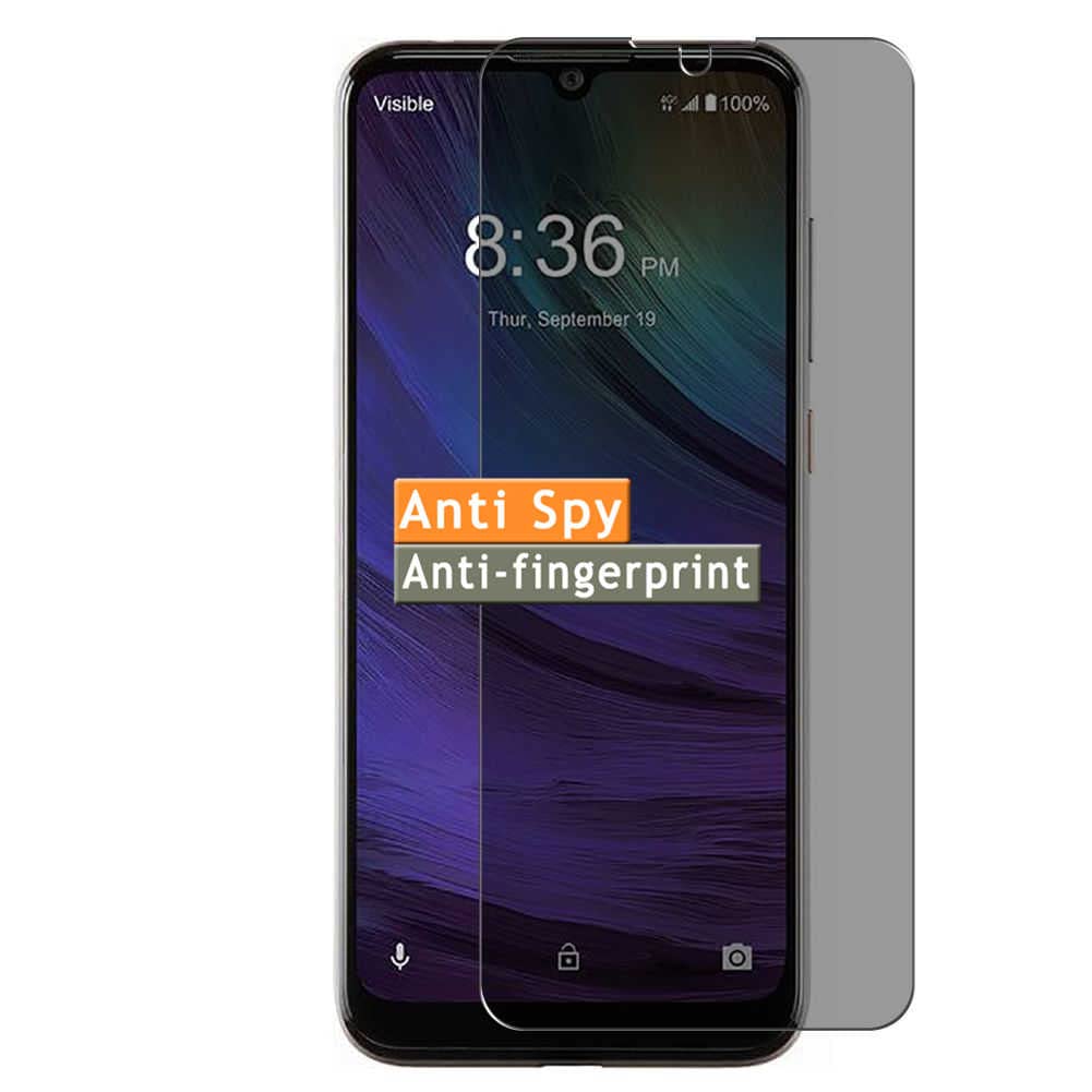 Anti-Spy Privacy Screen Protector for ZTE Blade A7 Prime - Anti-Glare Film Protector (Not Tempered Glass) - Perfect for Office, Banking & Personal Privacy Protection