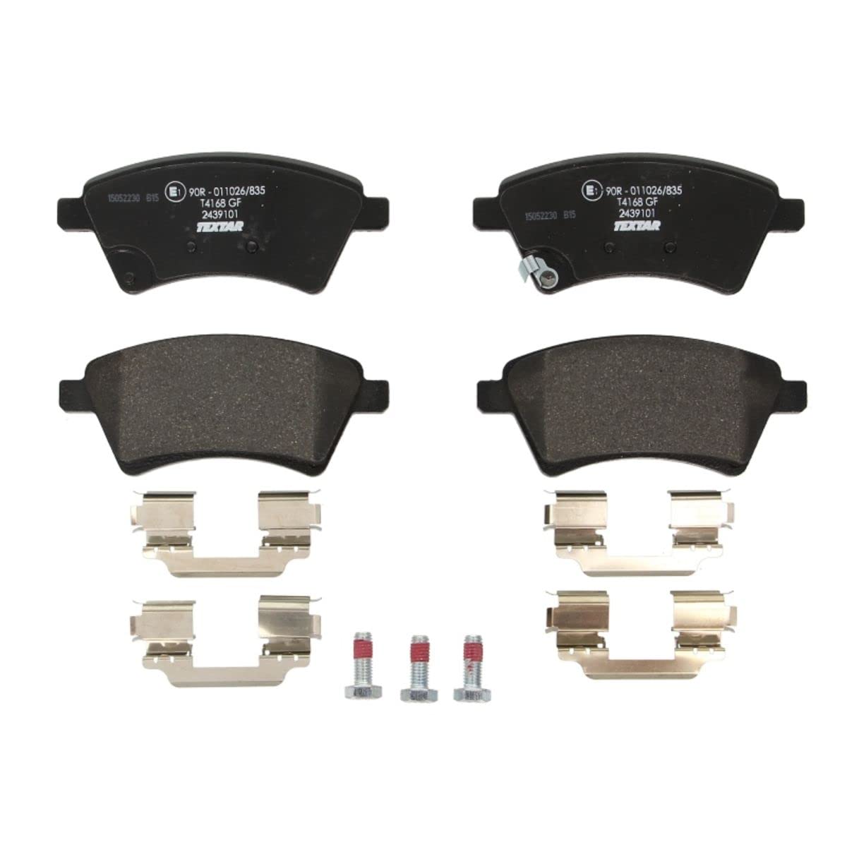 High-Performance Brake Pad Set - Front & Rear Disc Brake Pads for Cars, Trucks & SUVs | Durable Friction Material | Quiet & Smooth Stopping Power | Perfect for Daily Commute, Highway Driving & Heavy Loads