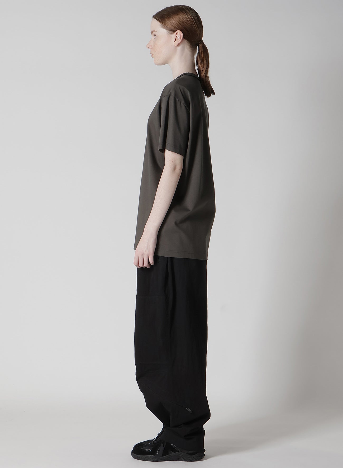 COTON JERSEY Y'S STITCH HALF SLEEVE BIG T-Shirt - Comfortable Cotton Jersey Fabric with Unique Y-Stitch Detail, Perfect for Casual Wear, Gym, and Everyday Outfits