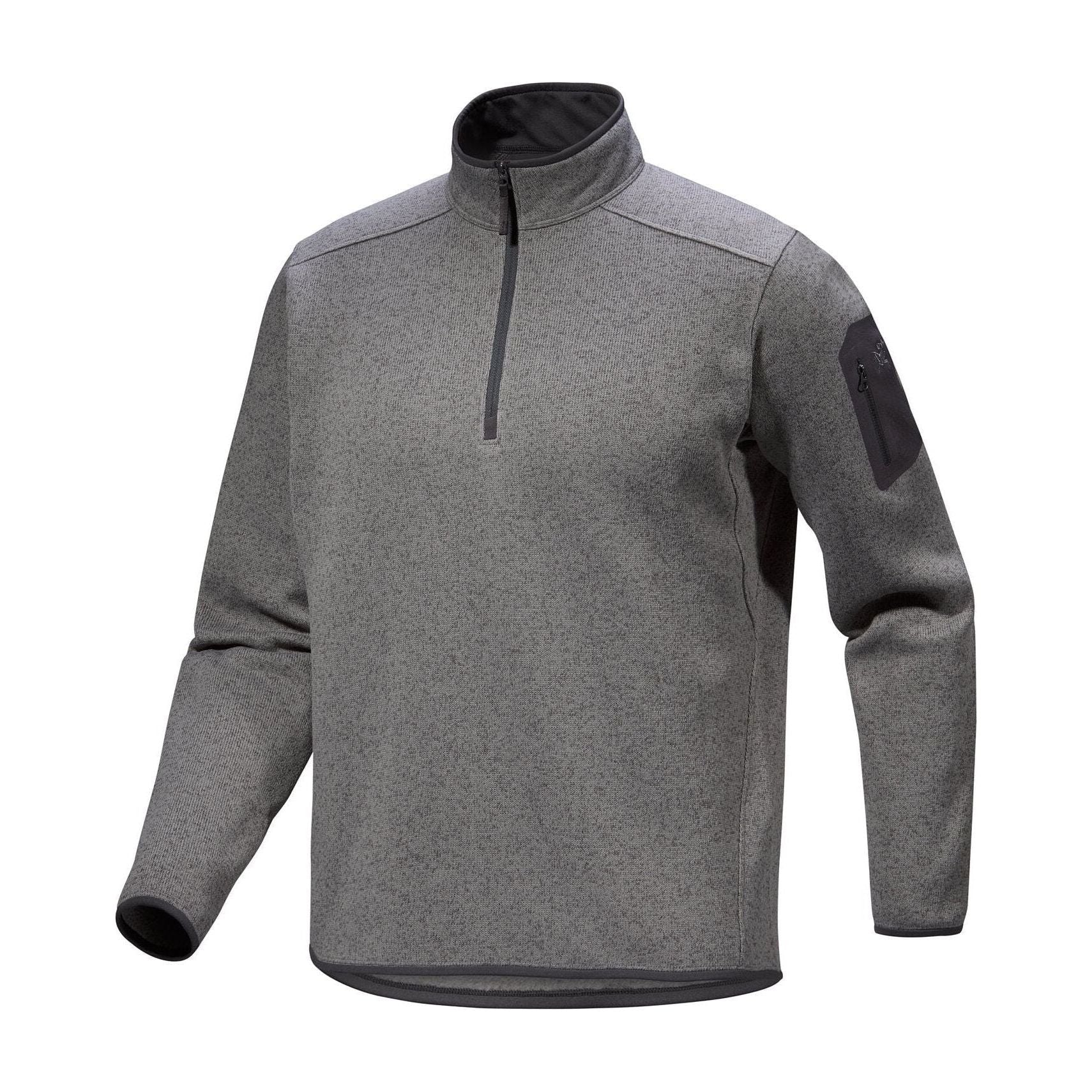 Arc'teryx Men's Covert 1/2 Zip Fleece Pullover - Lightweight Midlayer for Hiking, Camping & Outdoor Adventures