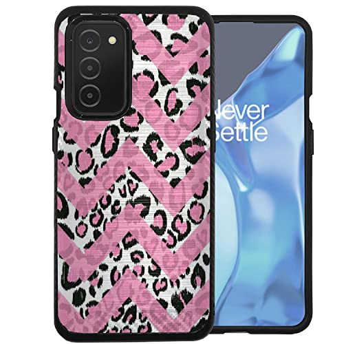 Pink Leopard Chevron