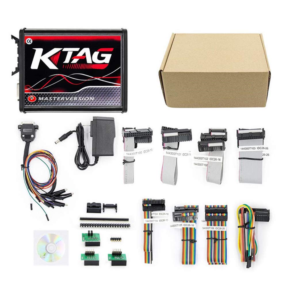 PinShang V2.23 KTAG V7.020 K-TAG Master Diagnostic Tool - Professional Car Engine Tester & OBD2 Scanner for BMW, Mercedes, VW - Perfect for Mechanics & DIY Auto Repair at Home or Garage