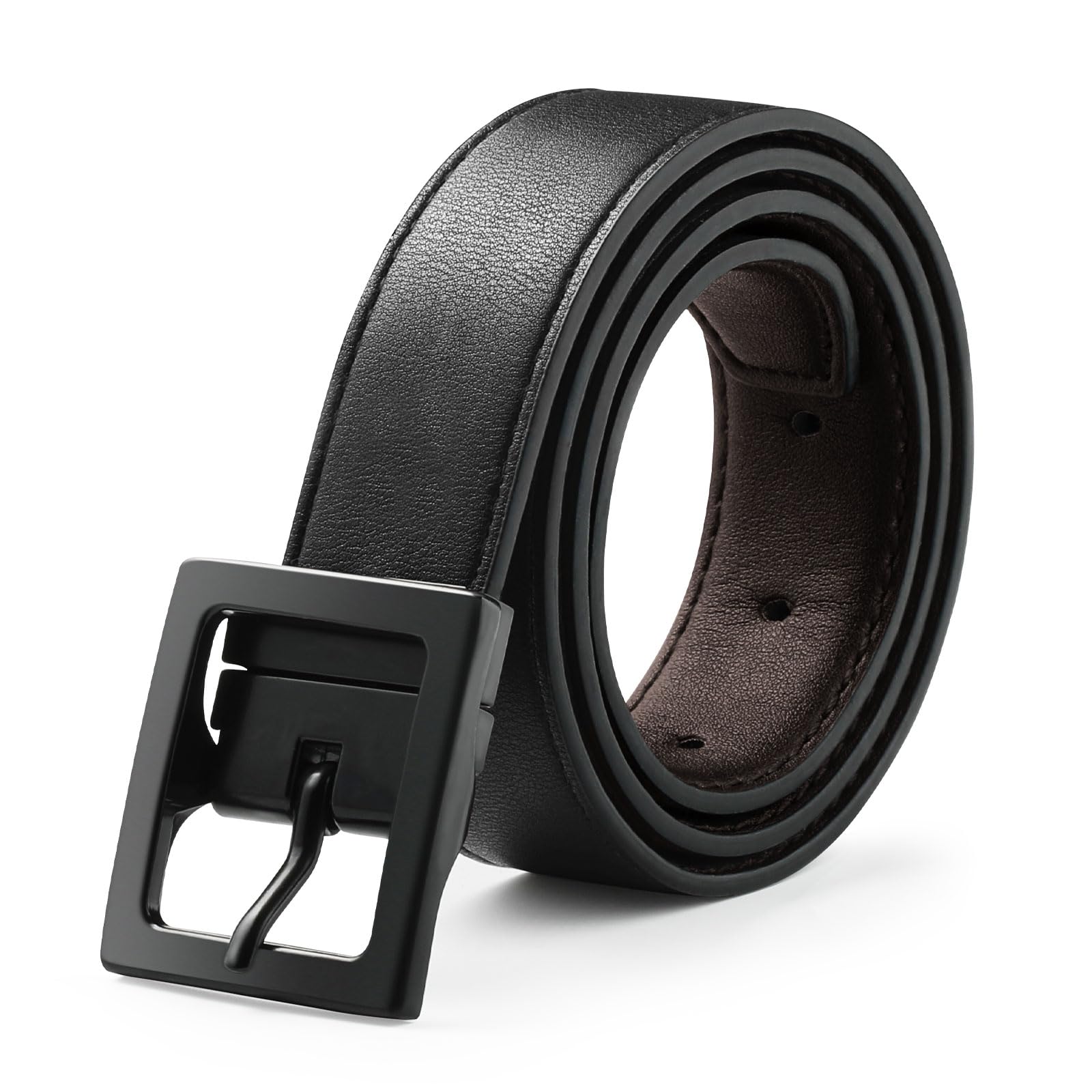 Reversible Kids Belts for Boys - Adjustable Brown & Black Leather Belt for School Uniforms, Jeans & Casual Wear | Durable & Stylish Waistband for Everyday Use