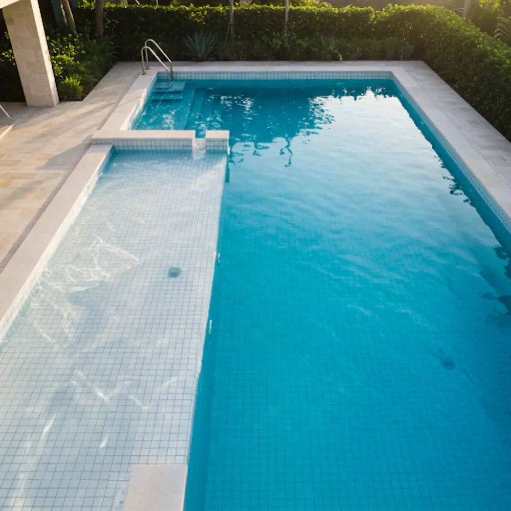 Premium White Matte Porcelain Mosaic Tile 1